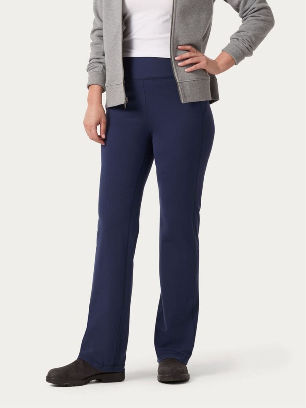 Duluth Trading NoGA Classic Bootcut Pants in Navy Blue NWT